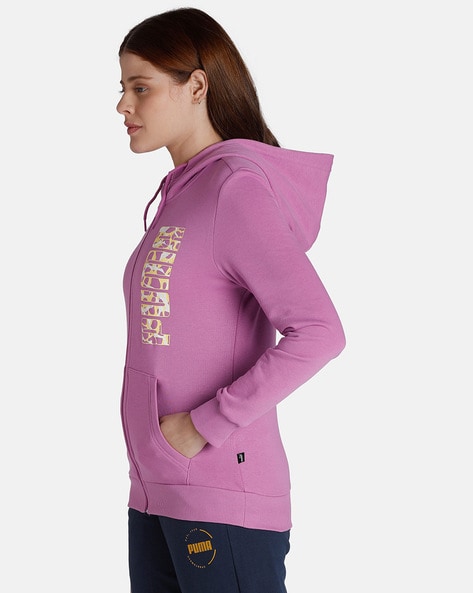 Puma mauve clearance hoodie