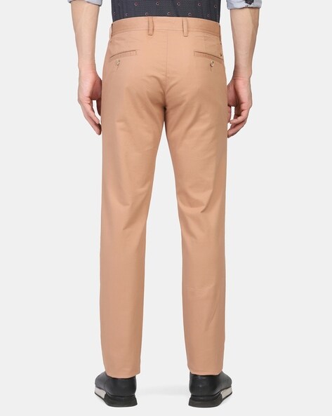 Oatmeal Colour Formal Trousers for Men - Elite Trouser by Aristobrat