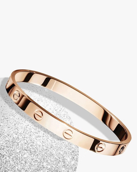 Buy Classic Rose Gold Diamond Magnetic Bracelet Online – The Jewelbox