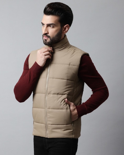 Quilted Puffer Half Jacket - Price History