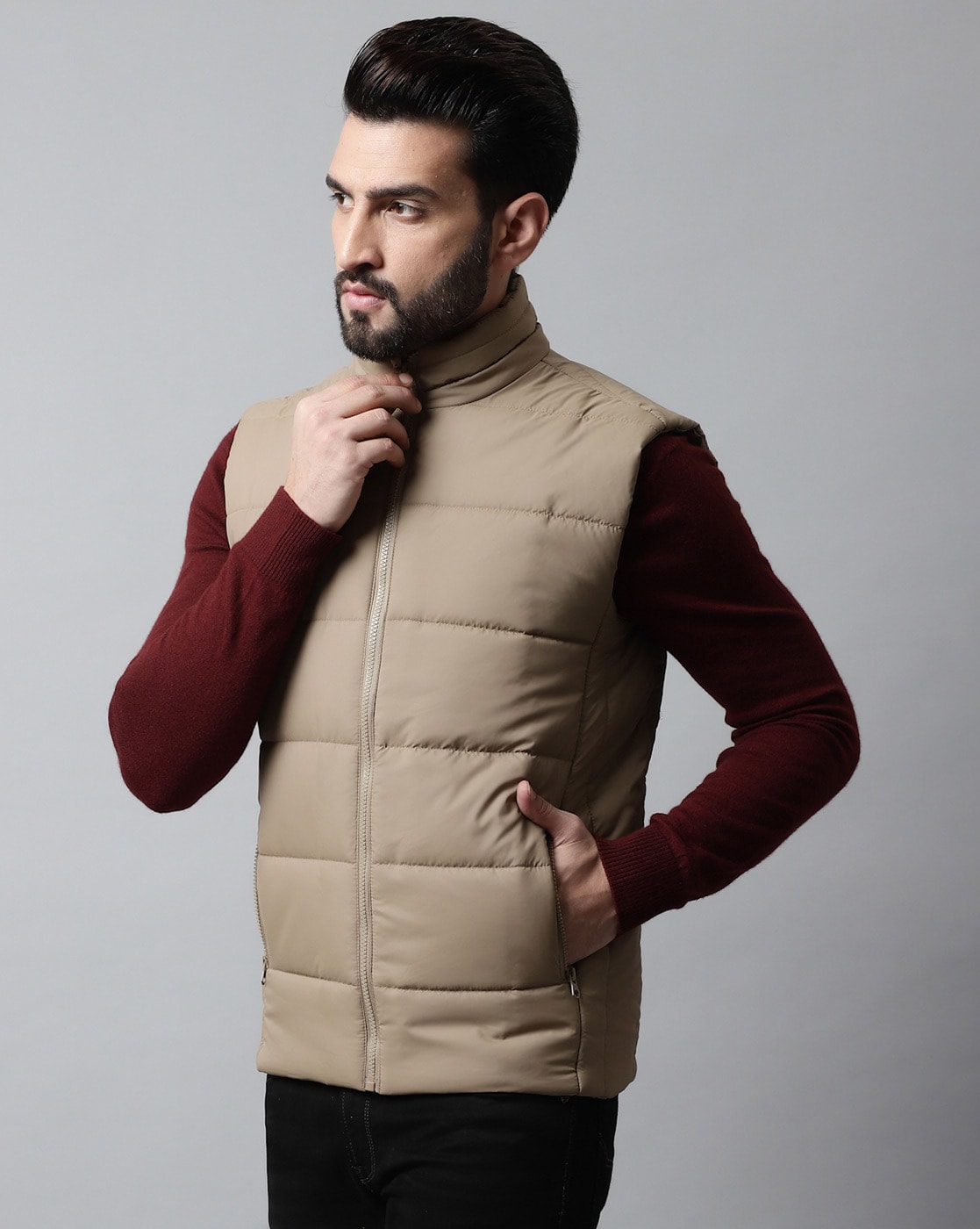 Vest Men Brand Mens Jacket Sleeveless Vests Winter Jackets | Genevieve