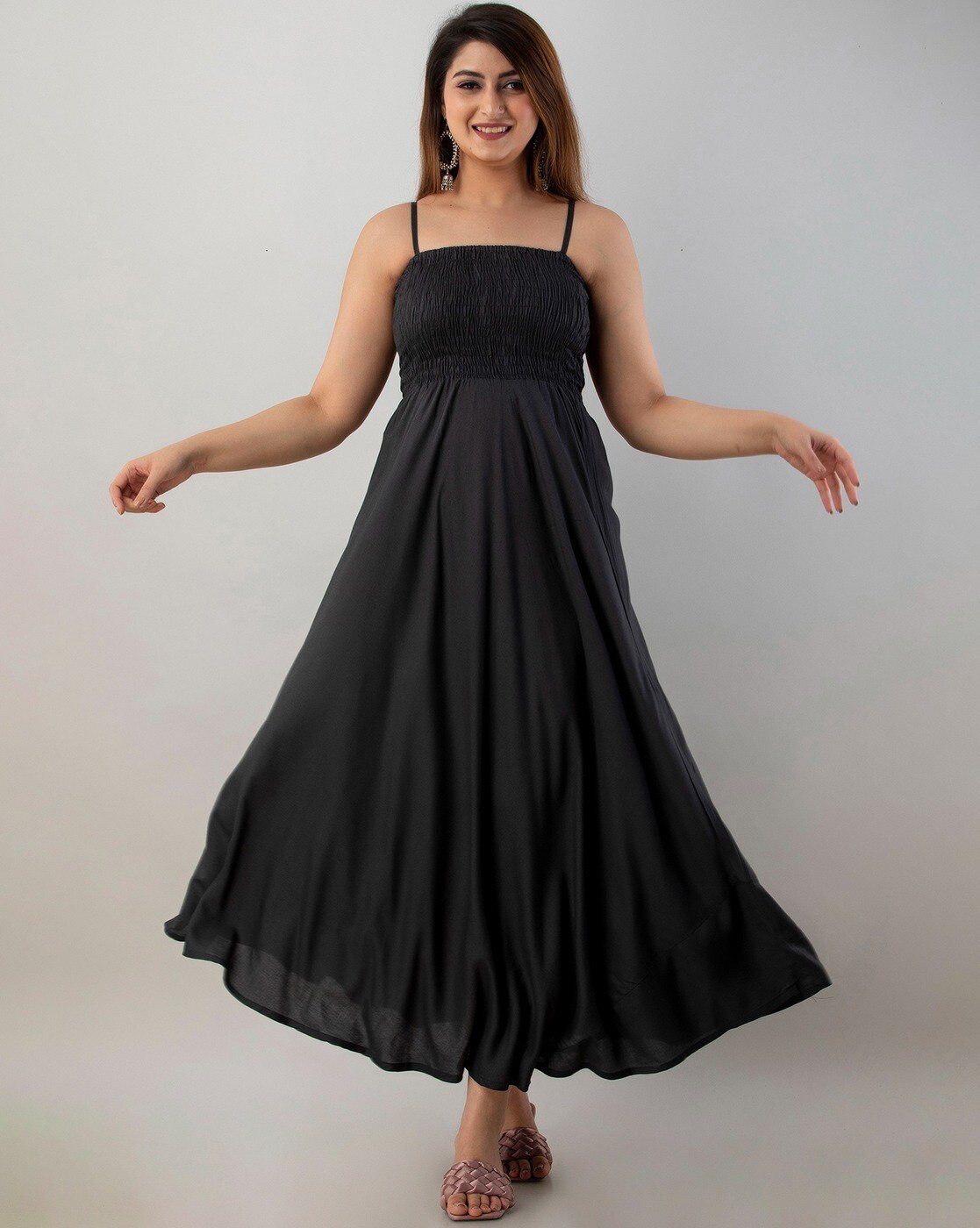 Buy Peach Dresses for Women by MUHURATAM Online | Ajio.com