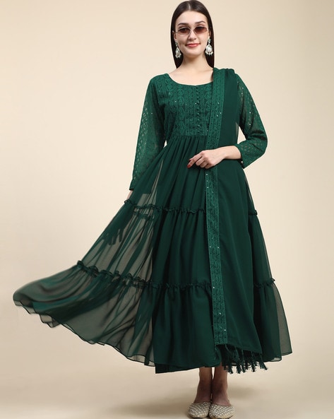 Chikankari on sale dresses online