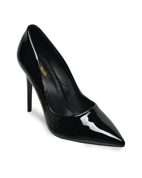 Jimmy Choo Agnes Patent-leather Pumps in Black | Lyst