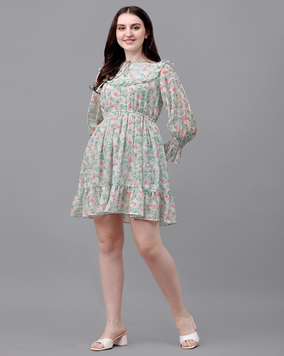 Buy Off- White Dresses for Women by RIO Online | Ajio.com