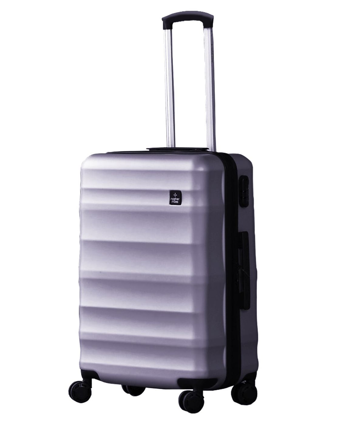Small Cabin Luggage Trolley Bag (17 inch) - Overnighter Trolley | USB  Charging Port | 4 Wheels - Black