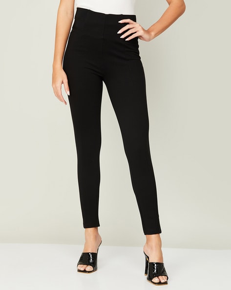 Ladies pants slim fit, Black | Manufactum