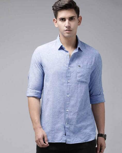 Product image of THE BEAR HOUSE Slim Fit Shirt with Patch Pocket