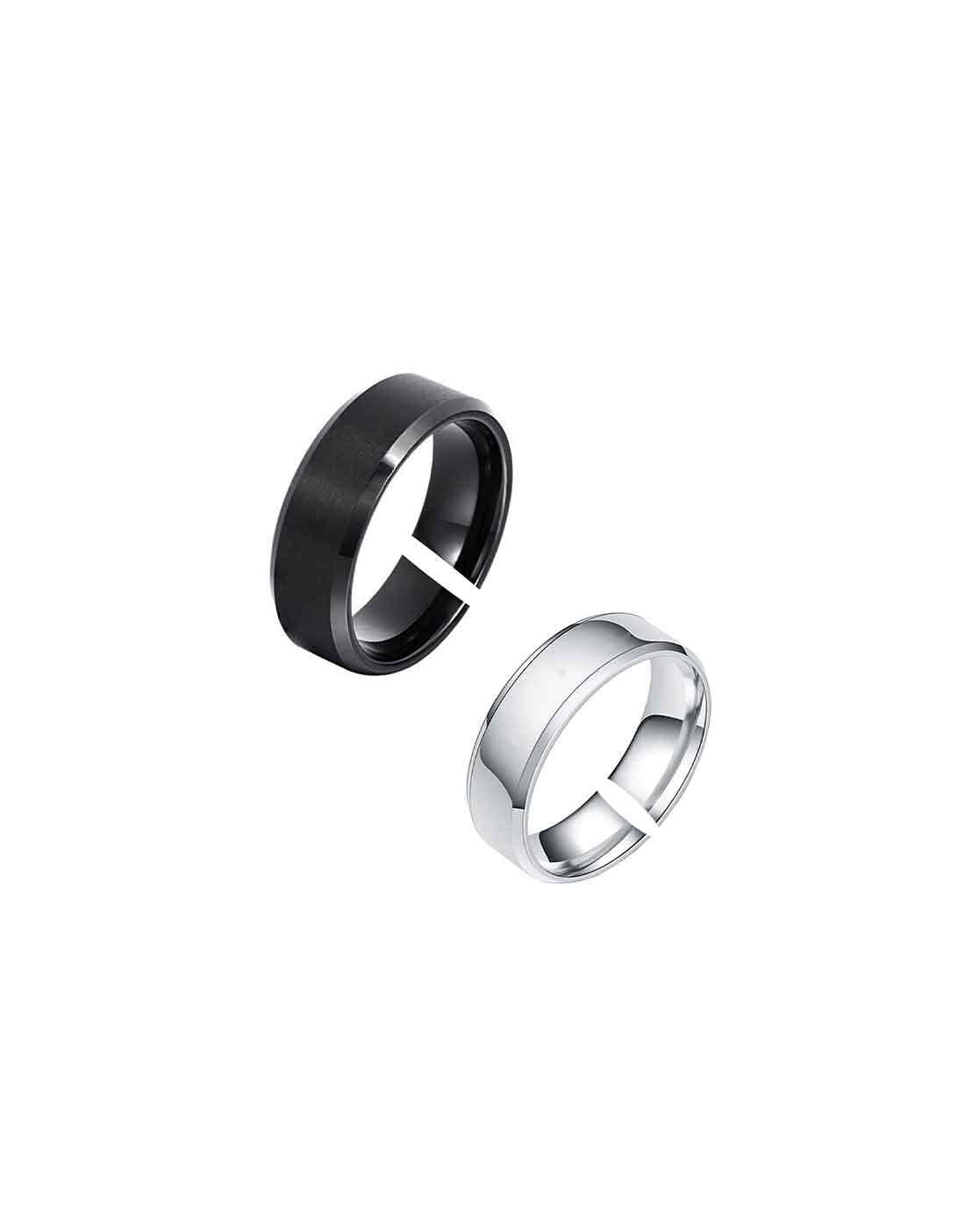 Buy Silver-Toned Rings for Men by Salty Online | Ajio.com