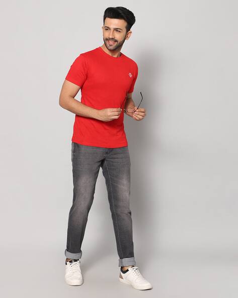 Buy Grey Jeans for Men by RJ Denim Online