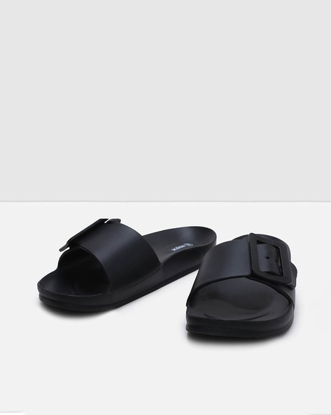 Mat Black Slippers For Women | Shopee Philippines-sgquangbinhtourist.com.vn