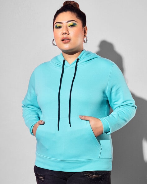 Plus size shop kangaroo hoodie