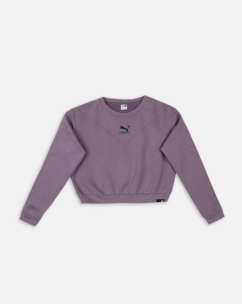 Puma hot sale crop sweater