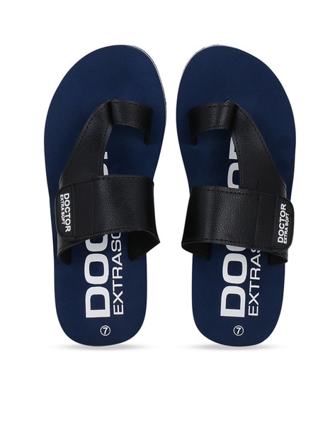 Buy Navy Flip Flop Slippers for Men by Doctor Extra Soft Online