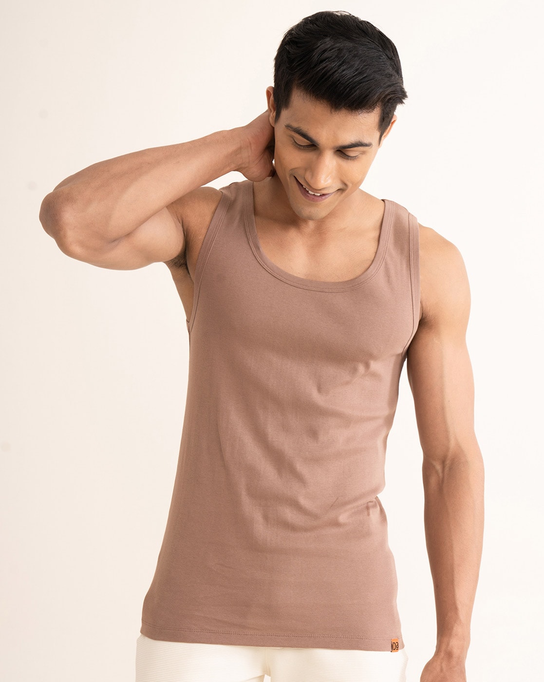 Buy Beige Vests for Men by DAMENSCH Online