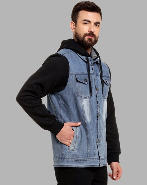GUESS Full Sleeve Solid Men Jacket - Buy GUESS Full Sleeve Solid Men Jacket  Online at Best Prices in India | Flipkart.com
