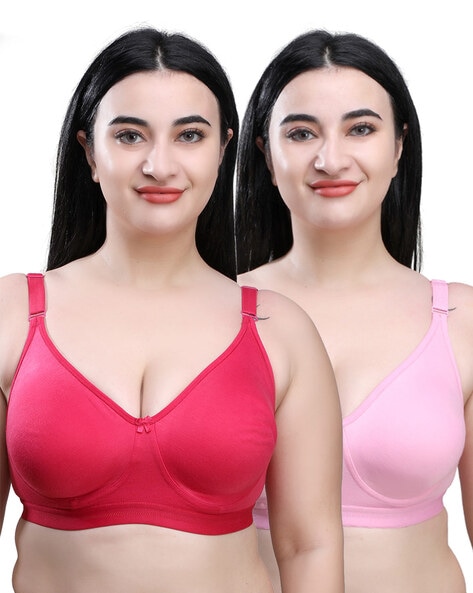 Buy Pink & Nude Bras for Women by SKDREAMS Online