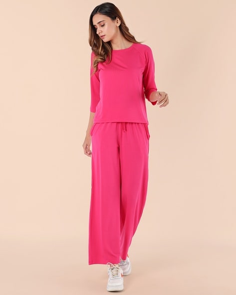 Buy Pink Night&LoungeWearSets for Women by NITE FLITE Online