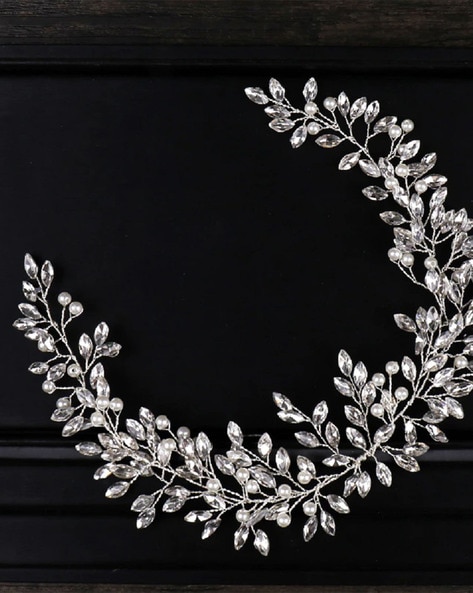 Buy Silver Hair Accessories for Women by Proplady Online