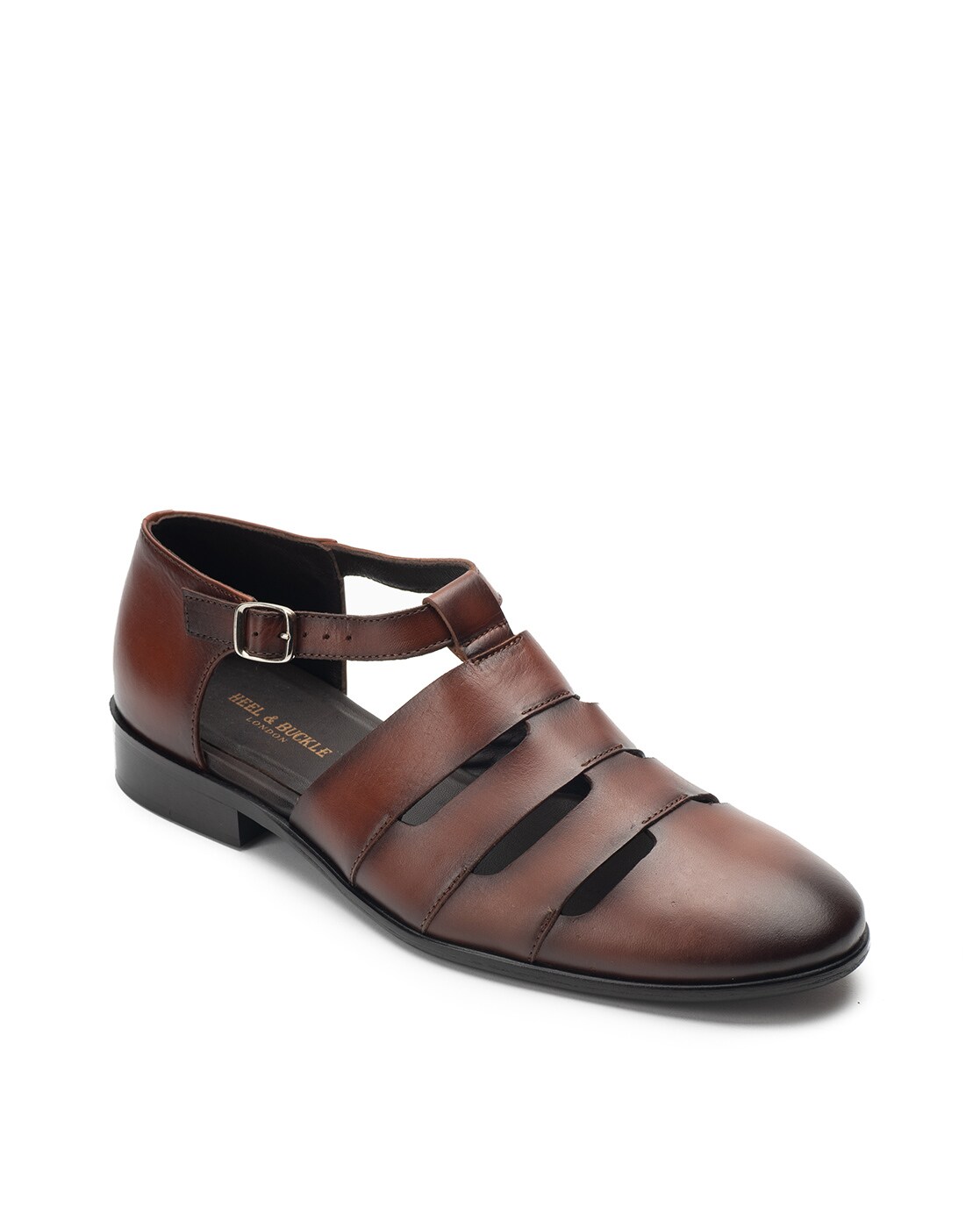 Buy Heel & Buckle London Men's Black Driver Loafer Shoes 6 UK (40 EU) at  Amazon.in