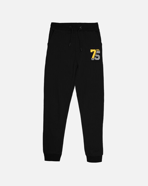 Buy Black Track Pants for Boys by R&B Online