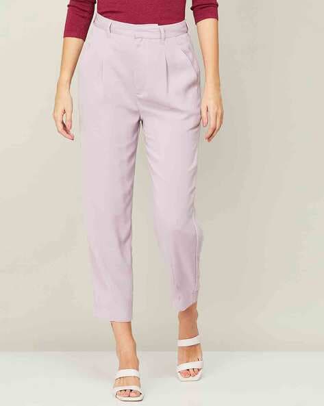 Flared trousers - Light purple - Ladies | H&M IN