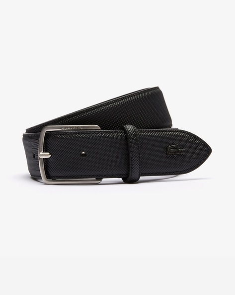 kamera psykologisk klap Buy Black Belts for Men by Lacoste Online | Ajio.com