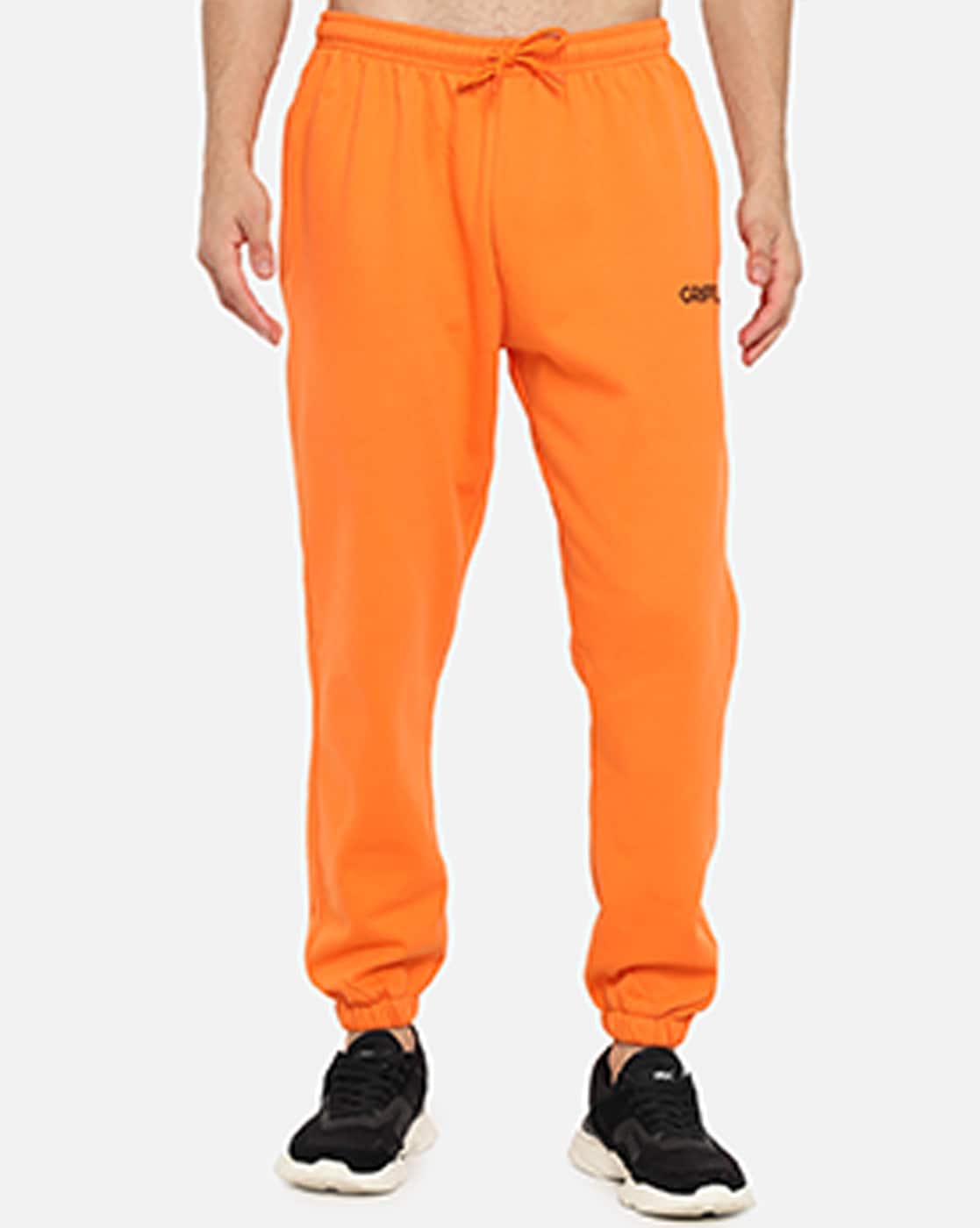 Buy Orange Track Pants for Women by Besiva Online  Ajiocom