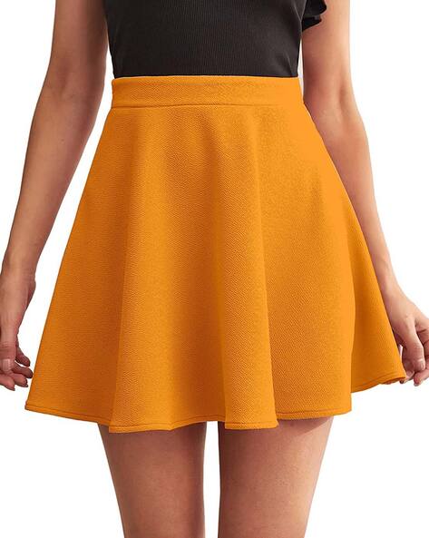 Party Wear Mustard Yellow Designer Embroidered Skirt Set