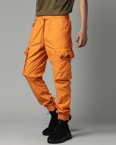 Vintage - Men - Akademiks Neon Cargo Pant - Safety Orange – Nohble