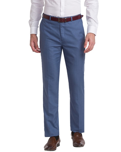 Raymond Slim Fit Men Grey Trousers  Buy Raymond Slim Fit Men Grey Trousers  Online at Best Prices in India  Flipkartcom