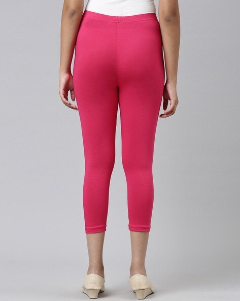 Buy Go Colors Young Pink Leggings (XL) Online