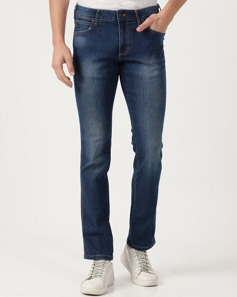 Wrangler Mid-Wash Slim Fit Jeans