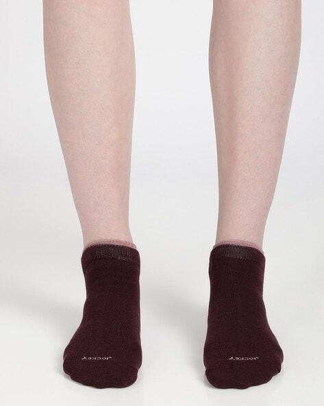 Buy Pink & Maroon Socks & Stockings for Women by JOCKEY Online