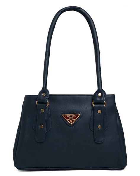 Prada Saffiano Leather Top Handle Bag, Black | Costco