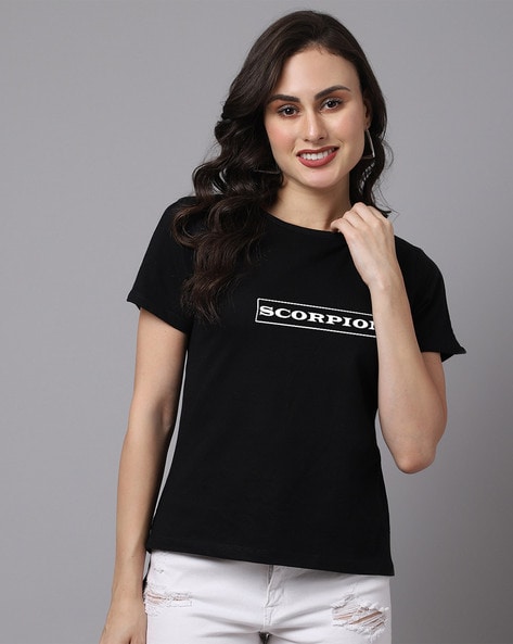 Buy Black Tops for Women by FRISKERS Online