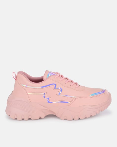 Buy Pink Sneakers for Women by BIG FOX Online