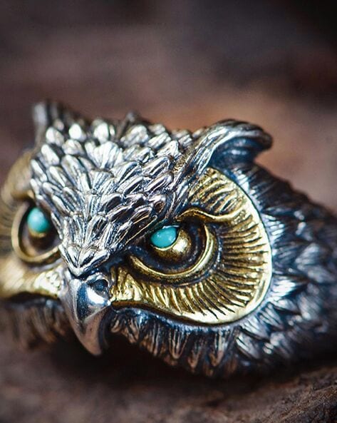 Celestial Owl Ring