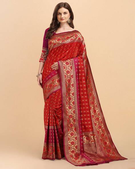 Shop linen sarees online at weweaveindia.com