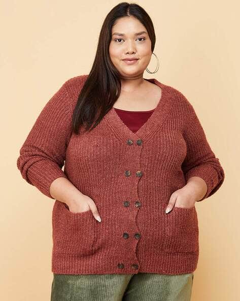 Buy Brick Sweaters Cardigans for Women by max Online - Main Image