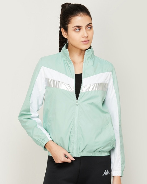 Green Jackets & Coats for Women by KAPPA Online | Ajio.com