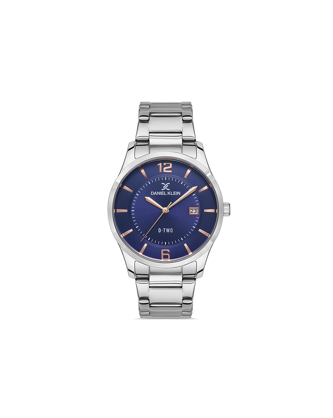 Daniel klein sale silver watch