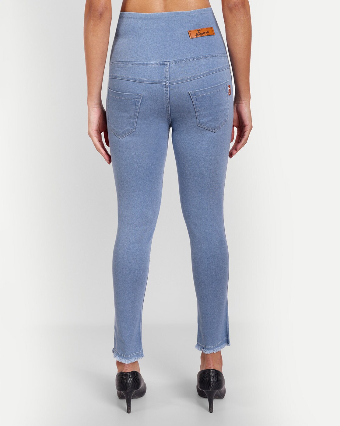 Buy Blue Jeans & Jeggings for Women by ANGELFAB Online