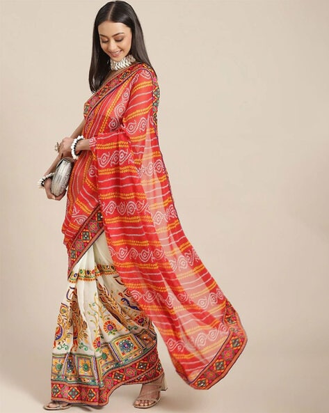 Designer Saris & Blouses,free Shipping ,buy Bandhani Saree Usa Online in  India,bandhej Sareebandhani Sarees Online Shopping in Usa,handmade - Etsy  Israel
