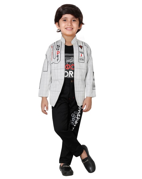 Black - Jacquard - Indian Kids Wear: Buy Ethnic Dresses and Clothing for  Boys & Girls