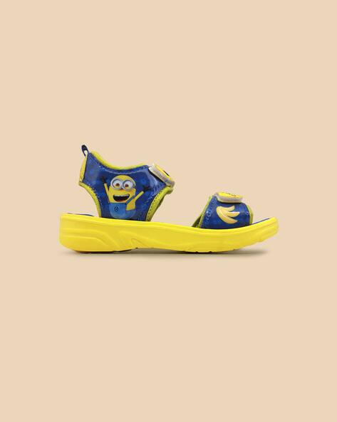 Minion Open Toe Velcro Fastening Sandals