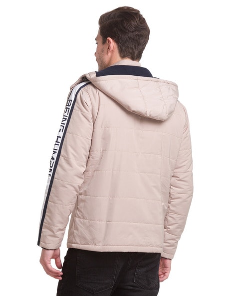 Buy Being Human Men's Beige Full Sleeves Jacket Online