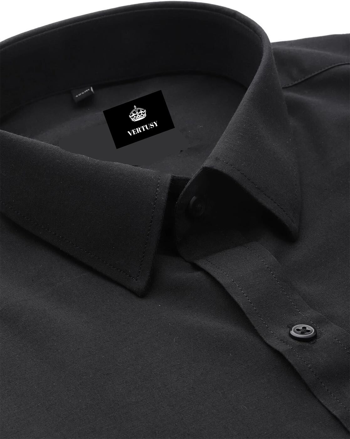 Buy Black Shirts for Men by VERTUSY Online