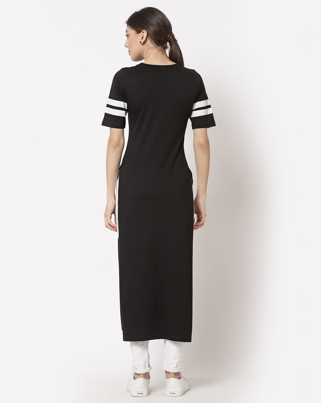 hummel MILLE T-SHIRT DRESS S/S - BLACK IRIS | hummel.net