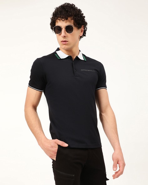 Buy Black Tshirts for Men by Antony Morato Online Ajio